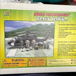 Black Hawk Helicopter Playset